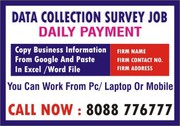 Data collection work | 6002 daily work andpayment