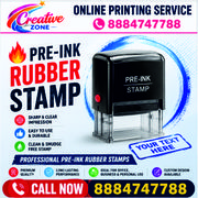 Rubber Stamp | Business Stamps | Get Your Rubber Stamp Today | Cre